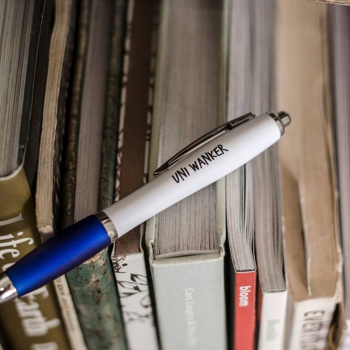 SWEARY PENNE/ Funny Rude Penne/ Kun voksne/Uni Wanker for engroshandel hos F Bomb Designs