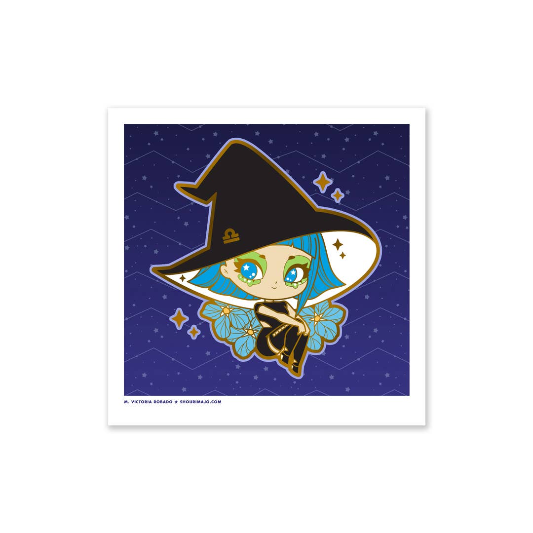 SHOURIMAJO - Wholesale Art Print - Art Prints Zodiac Chibi Witches6