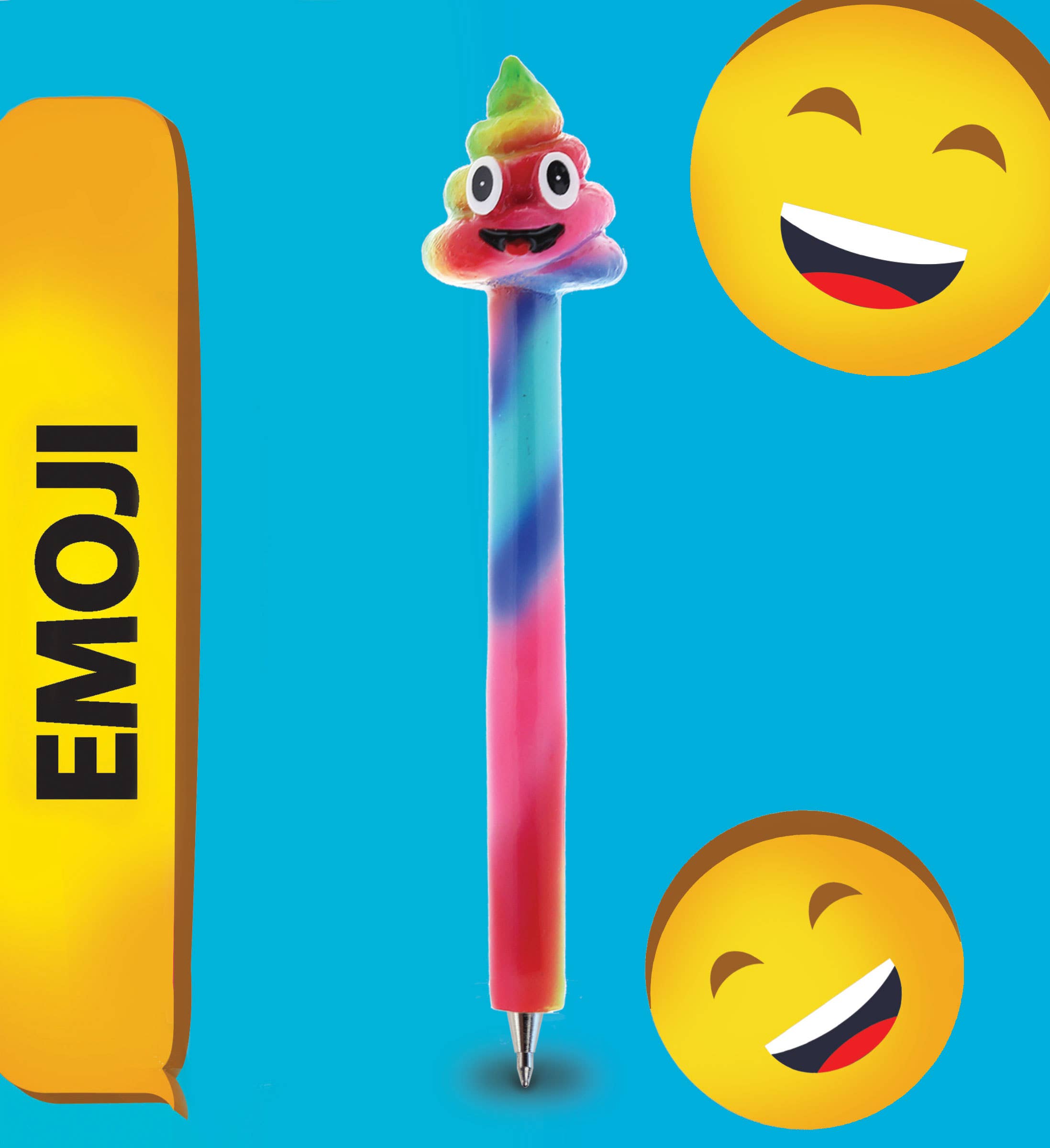 Cota Global - Wholesale Pen - Planet Pen - Rainbow Poop Emotion6