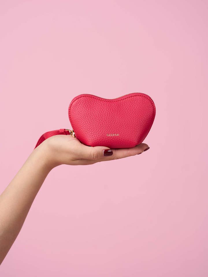 Mini Le Coeur Pouch for wholesale by OLEADA