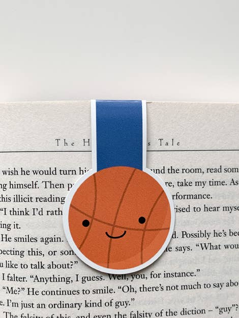 Basketball Magnetic Bookmark for wholesale by IMPAPER