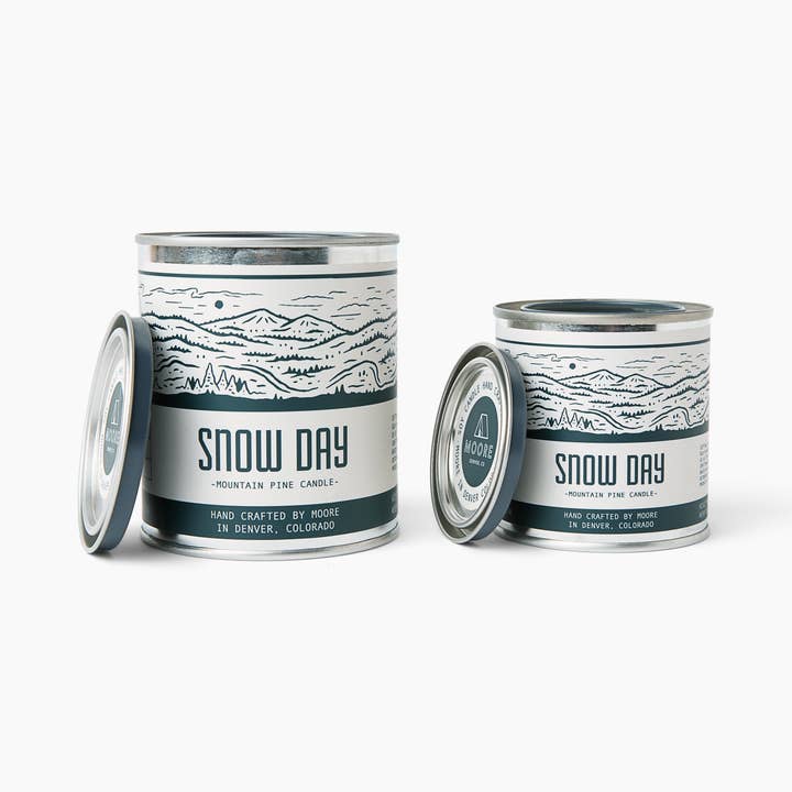Moore Collection - Wholesale Jar/Filled Candle - Snow Day Candle-Pint