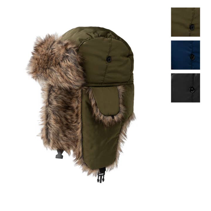 DM Merchandising – wholesale Trapper/Bomber Hat - Women’s – Britt's Knits Aviator Hat Open Stock