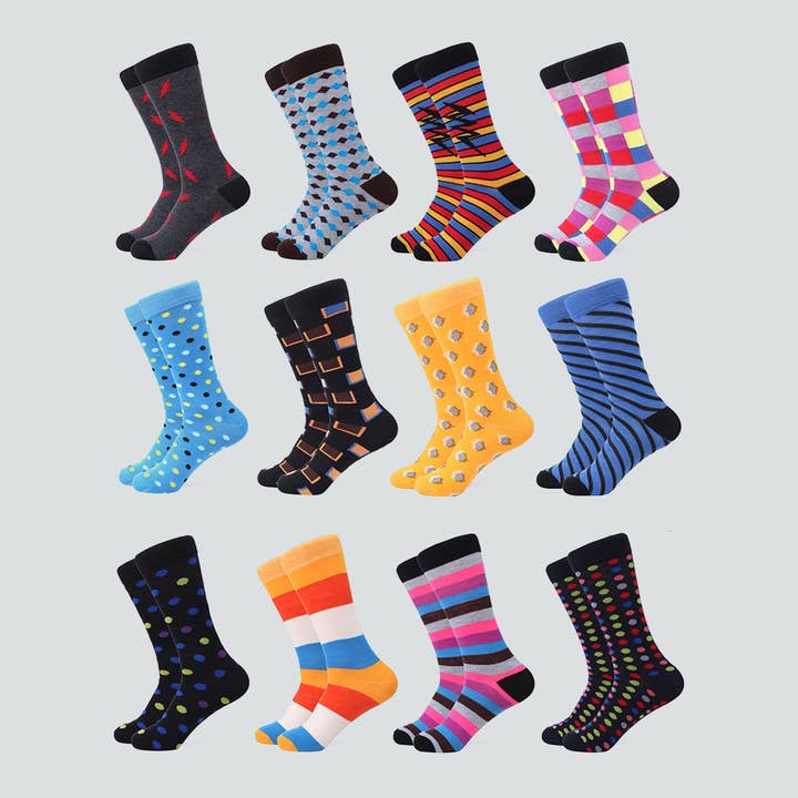 Swish - Calcetines de vestir (12 unidades) para venta al por mayor de Mio Marino