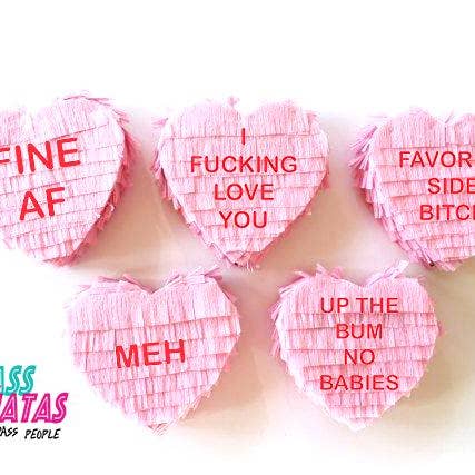 Badass Balloon Co. - Wholesale Party Favor - Heart Pinata: BRIDE
