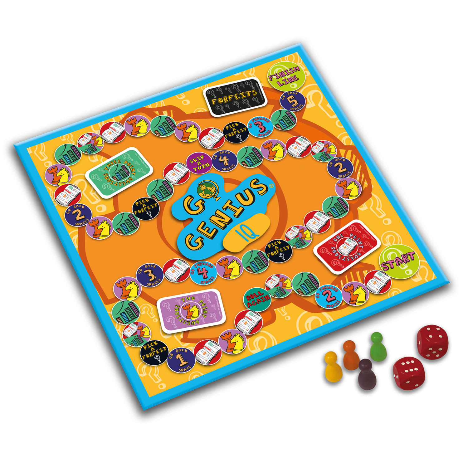 Whiz Kid Games – wholesale Board game – Board games for children Go Genius IQ by Whiz Kid Games2