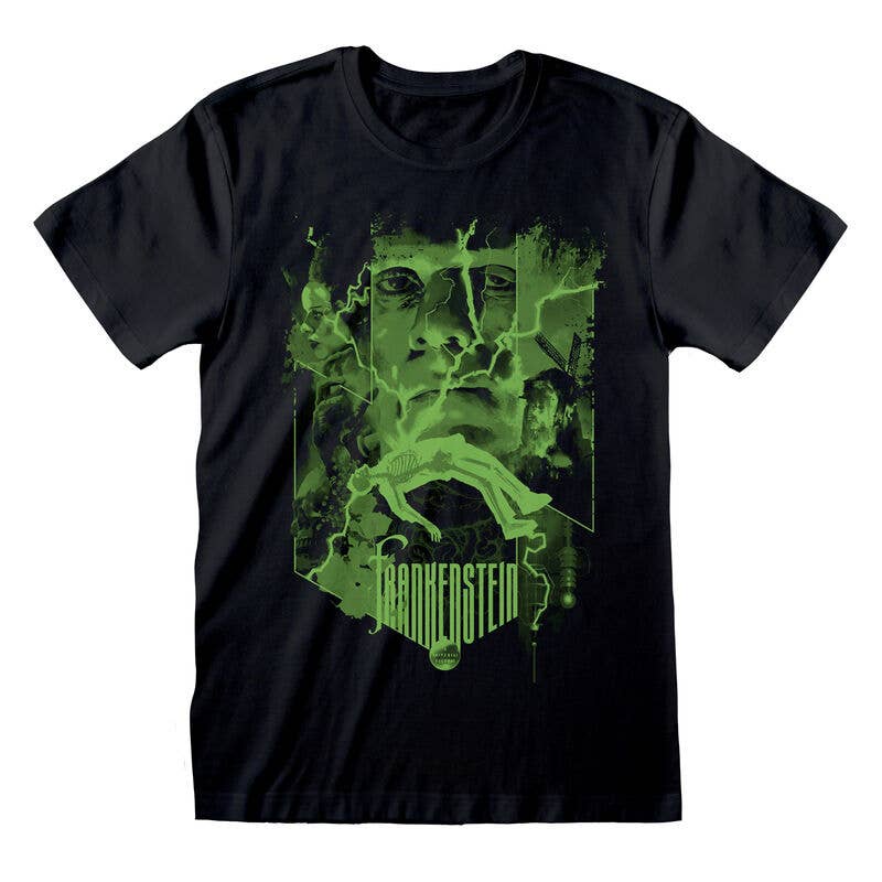Heroes Inc. Europe B.V. - Wholesale T-Shirt (Graphic) - Unisex - Universal Monsters - Frankenstein Green - T-Shirt0