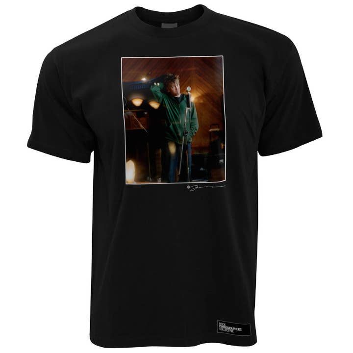 Guy Garvey location portrait (JB) Men's T-Shirt for wholesale by Rock Photographers Collective