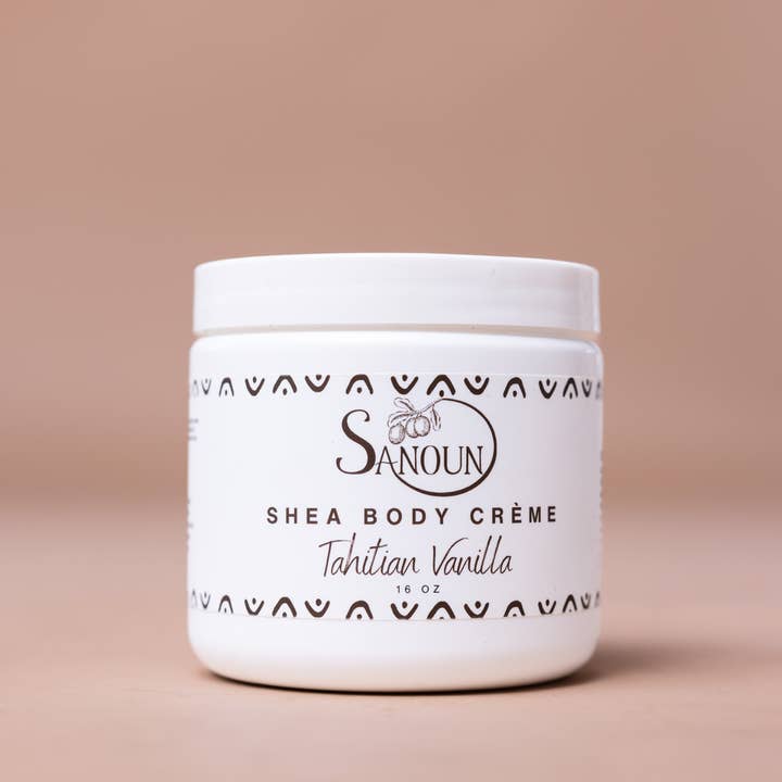 Tahitian Vanilla Body Crème – Rich Shea Butter Moisturizer for wholesale by Sanoun Mali