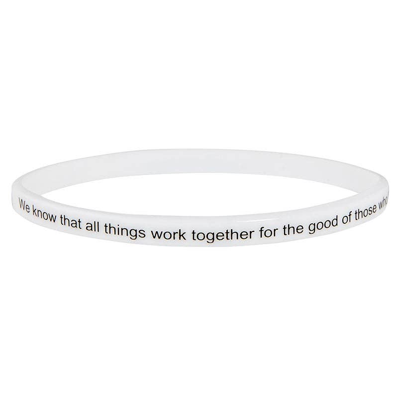 Faithworks by Creative Brands - Wholesale Jewelry Set - Silicone Bracelet - Scripture Verses - 4pc1
