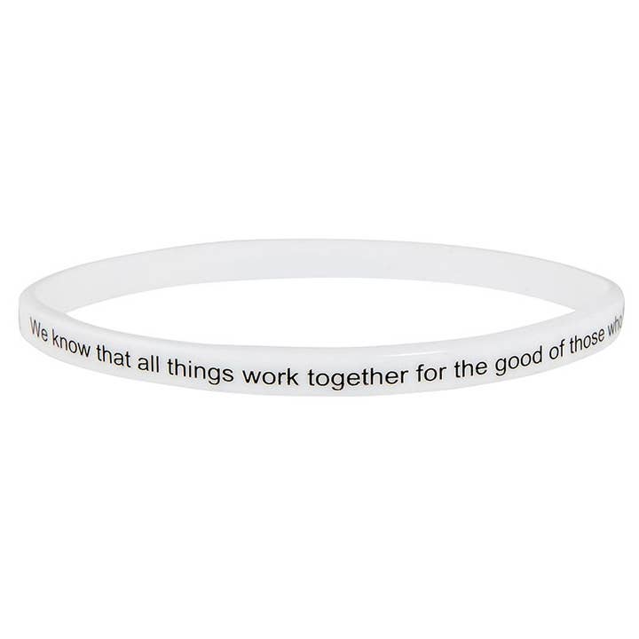 Faithworks by Creative Brands - Wholesale Jewelry Set - Silicone Bracelet - Scripture Verses - 4pc1