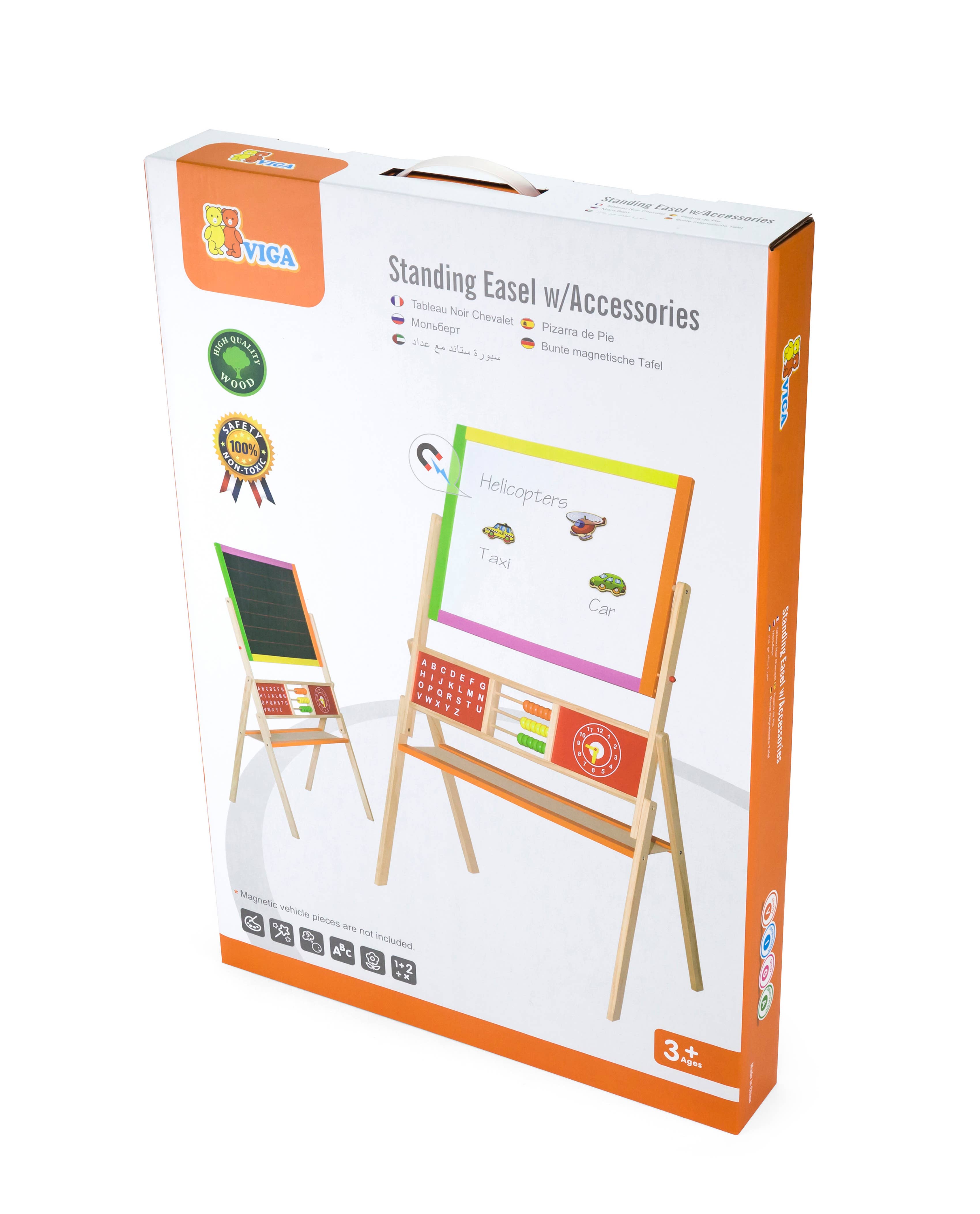 Trade Toys Limited – wholesale Easel – Viga Two Sided Standing Easel4