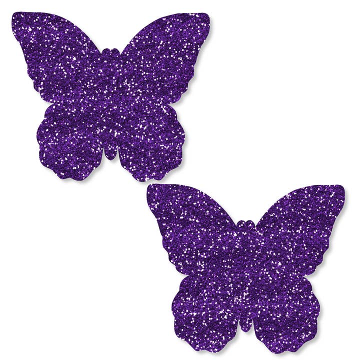Niptees – wholesale Nipple pasties – Women’s – Sparkly Butterfly Nipple Cover Pasties