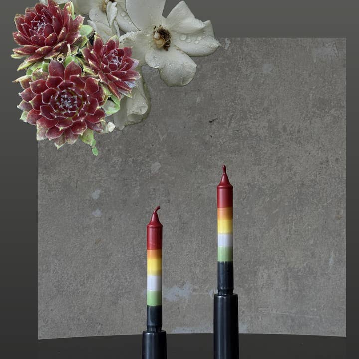 HEYLENOCHKA BERLIN – wholesale Avsmalnande ljus – DIP DYE LJUS 3-PACK HEY.591