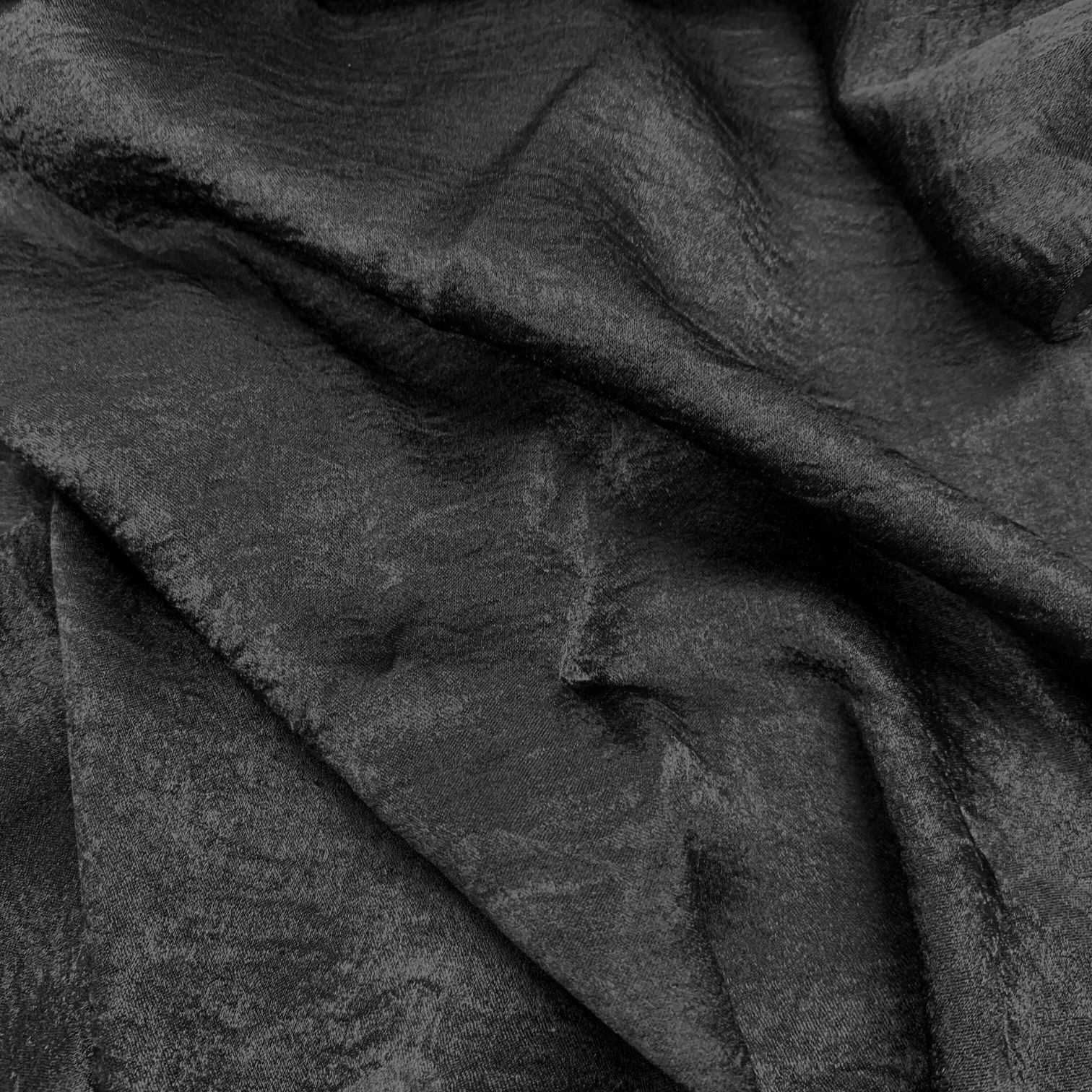 Lili Scarves (US Duty Free) - Wholesale Scarf - Women's - Satin Crinkle Plain Soft Scarf - 20 Colours18