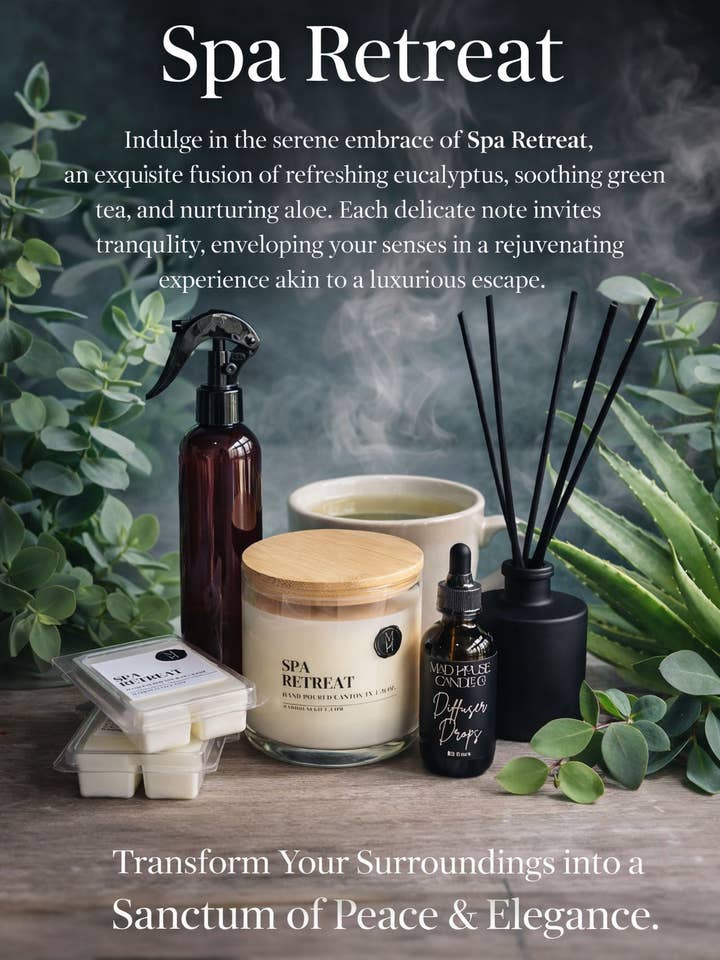 Spa Retreat pour la vente par Mad House Candle Co.