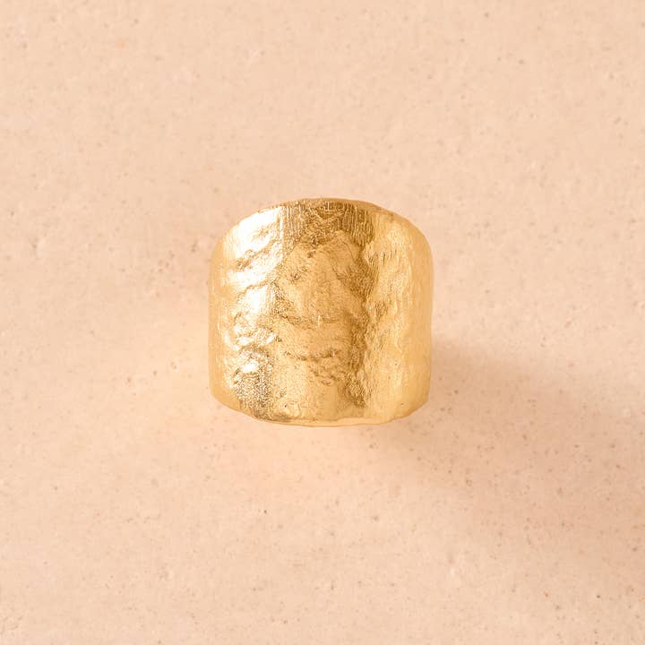 Agapée Jewelry - Wholesale Cocktail/Statement Ring - Lunaïs Ring | Jewelry Gold Gift Waterproof