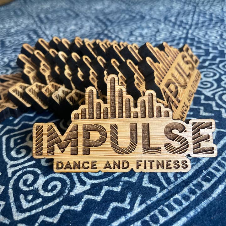 Bamboo Logo Blanks for wholesale by Far West Laser LLC