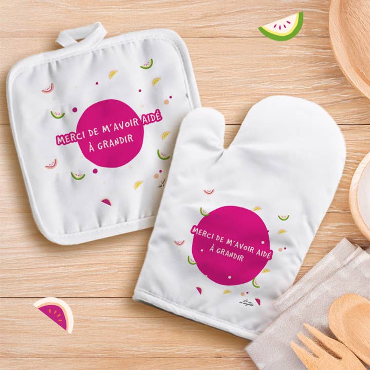 Køkkenkit "Tak fordi du hjalp mig med at vokse" - Vandmelon for engroshandel hos La vie en magenta