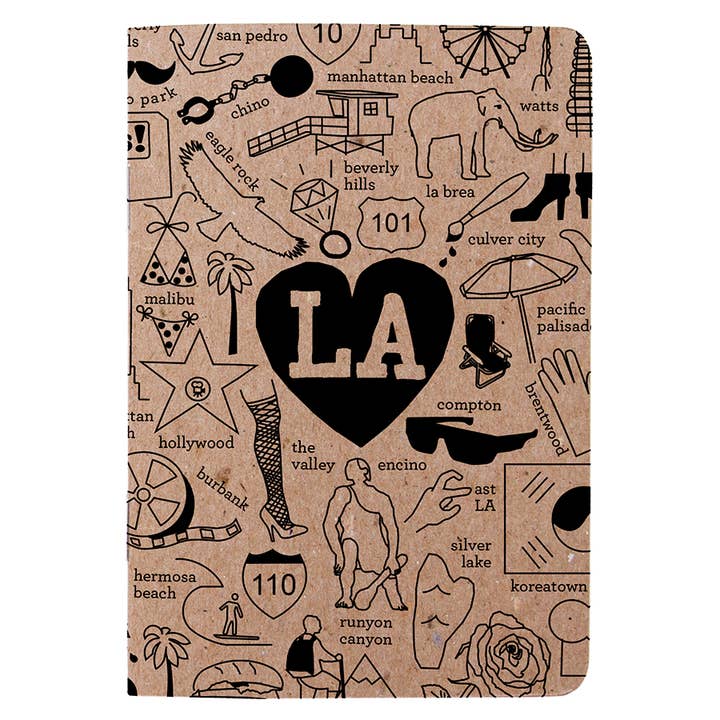 Los Angeles Hoods Booklet for wholesale by Maptote