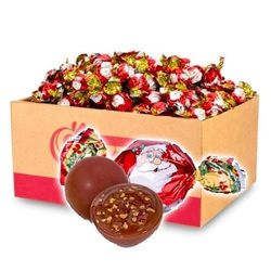 LS GROUP - Wholesale Chocolate Box - Milk Chocolate and Cereal Christmas Bites0