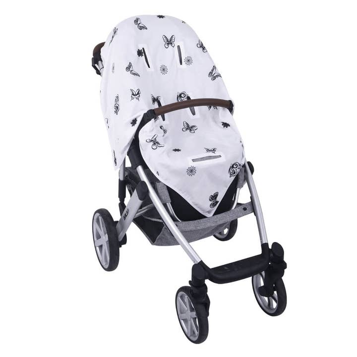 Butterfly Effect Bamboo Push Chair Cloth for wholesale by Bebekish