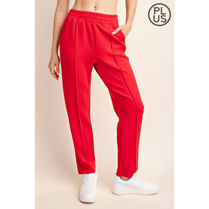 Rae Mode - Wholesale Broek - Dames - PLUS SIZE MODAL SCUBA PINTUCK BROEK8