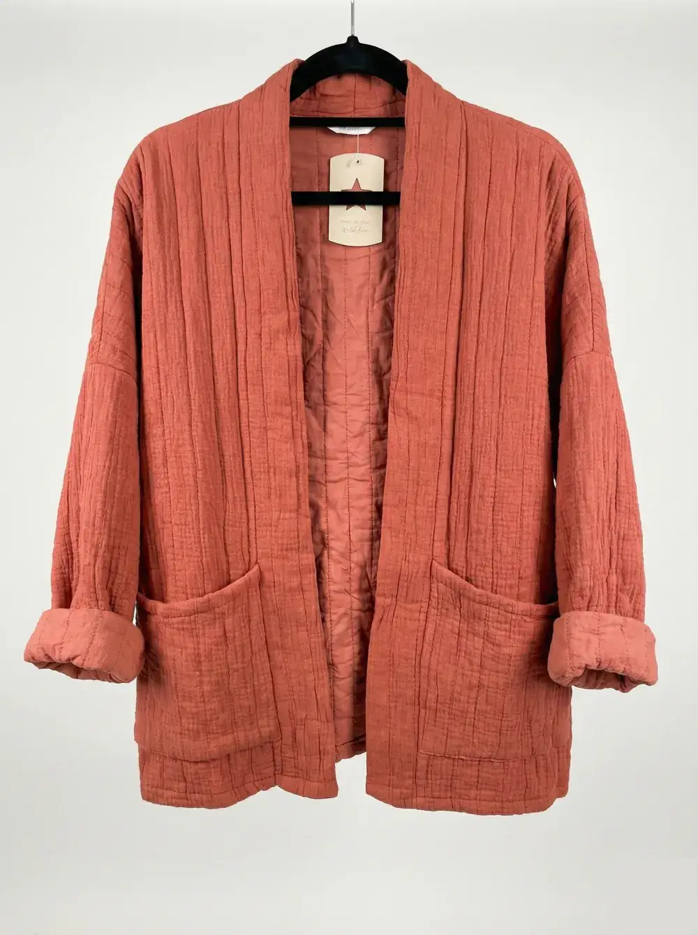 Mimi & Gogo - Vente Veste – femme - Veste matelassée en gaze de coton @5343_VesMatelasséGaze34