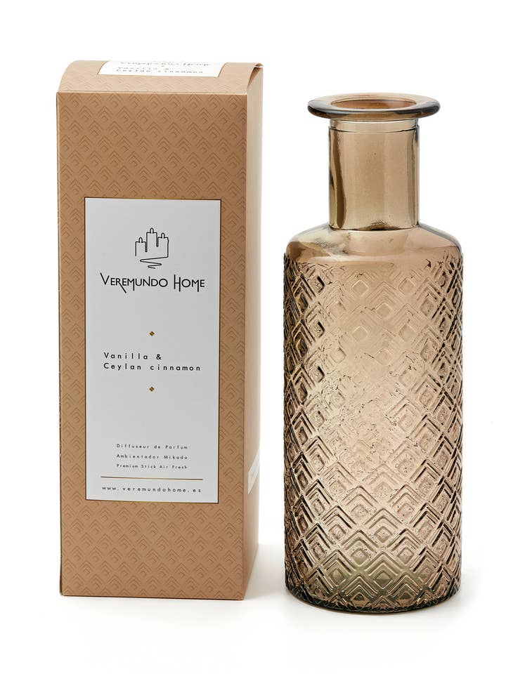 Organic tall decorative vase - Mink for wholesale by Veremundo Home