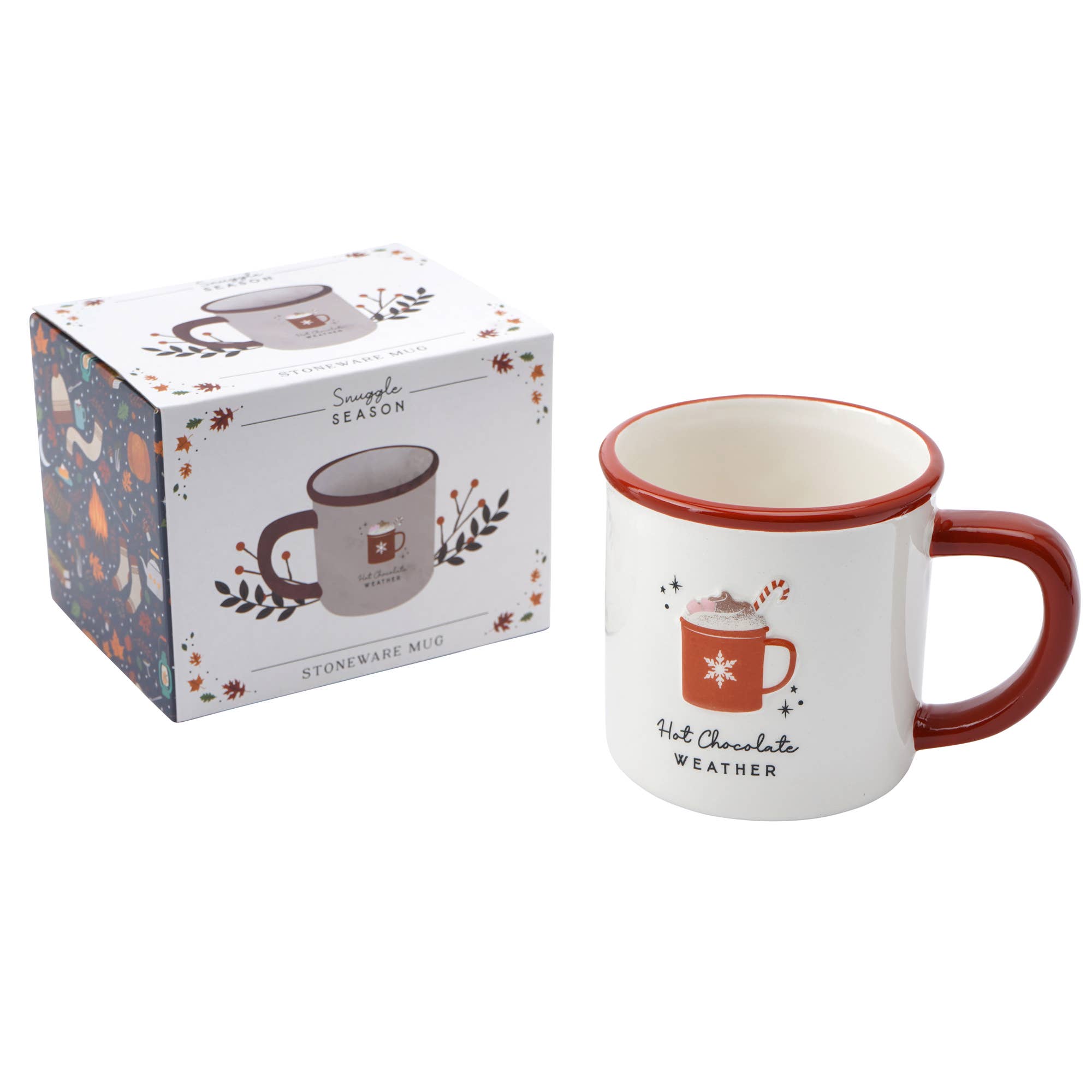 CGB Giftware - Wholesale Coffee Mug - Snuggle Season 'Hot Chocolate' Stoneware Mug2