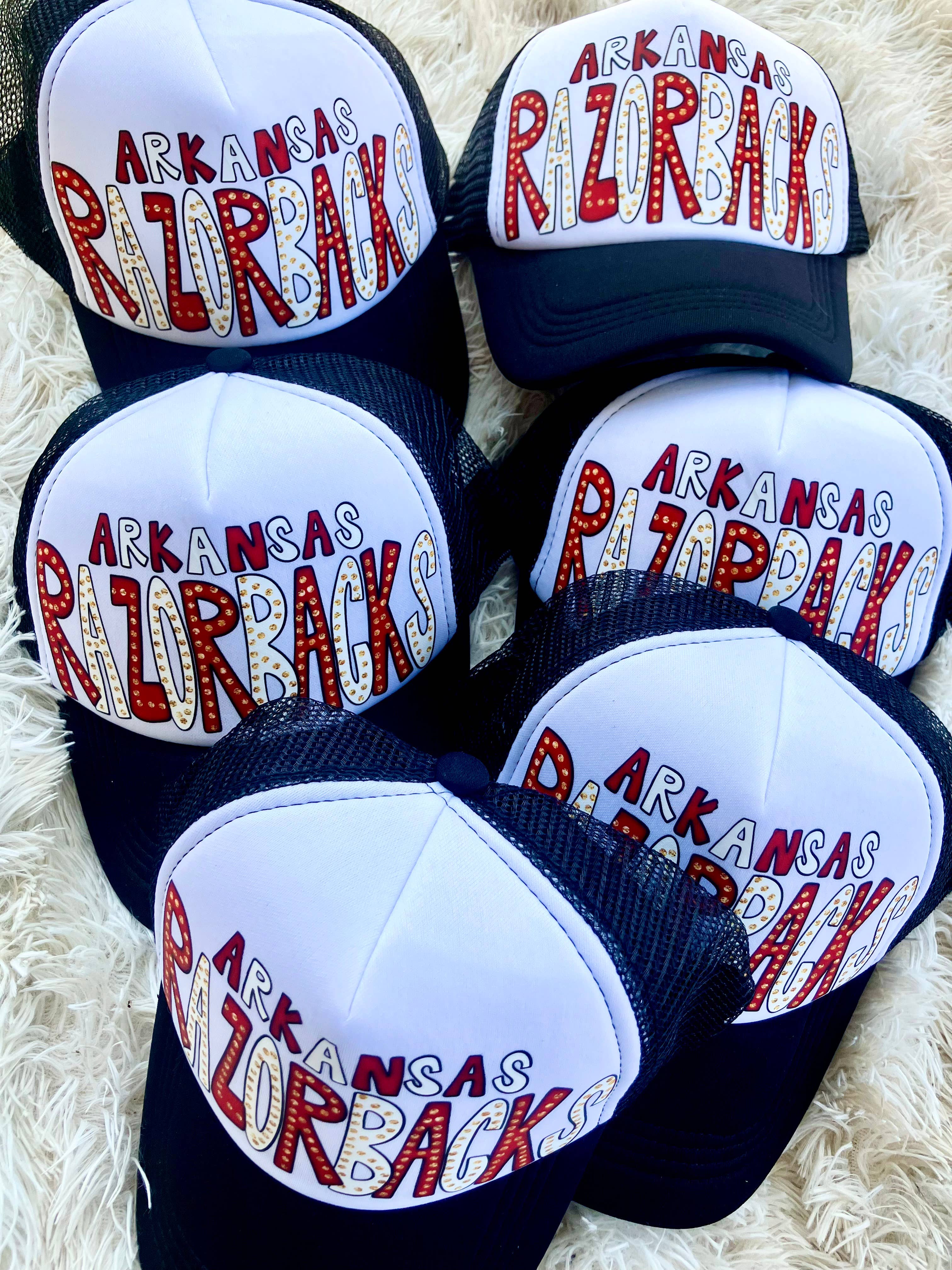 on the Bayou - Wholesale Trucker Hat - Unisex - Arkansas Razorback inspired trucker hat7