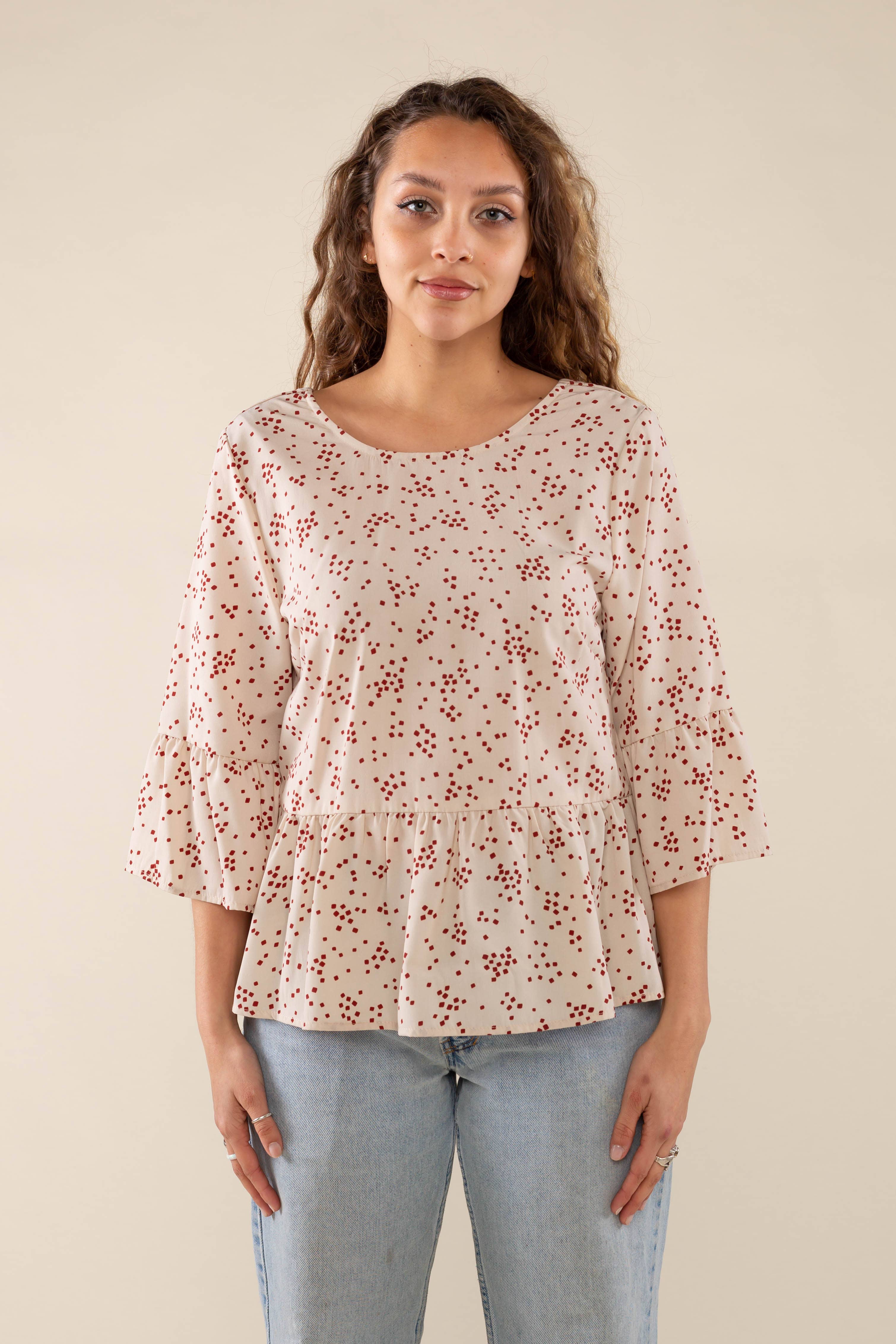 NLT - Wholesale Blouse - Dames - Milan omkeerbare blouse2