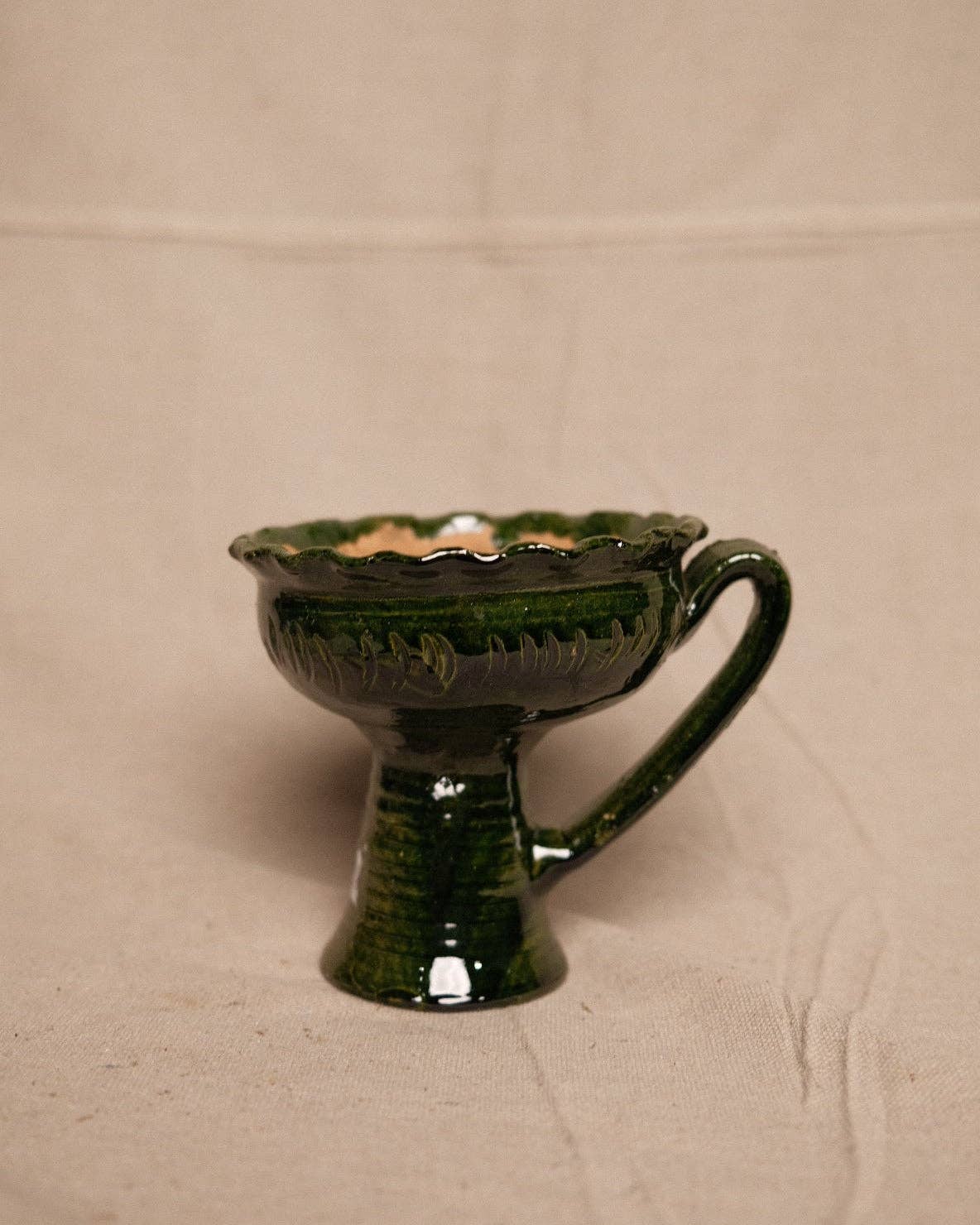 Twenty Third by Deanne - Wholesale Vase - Sculpted Oaxacan Pedestal Vessel