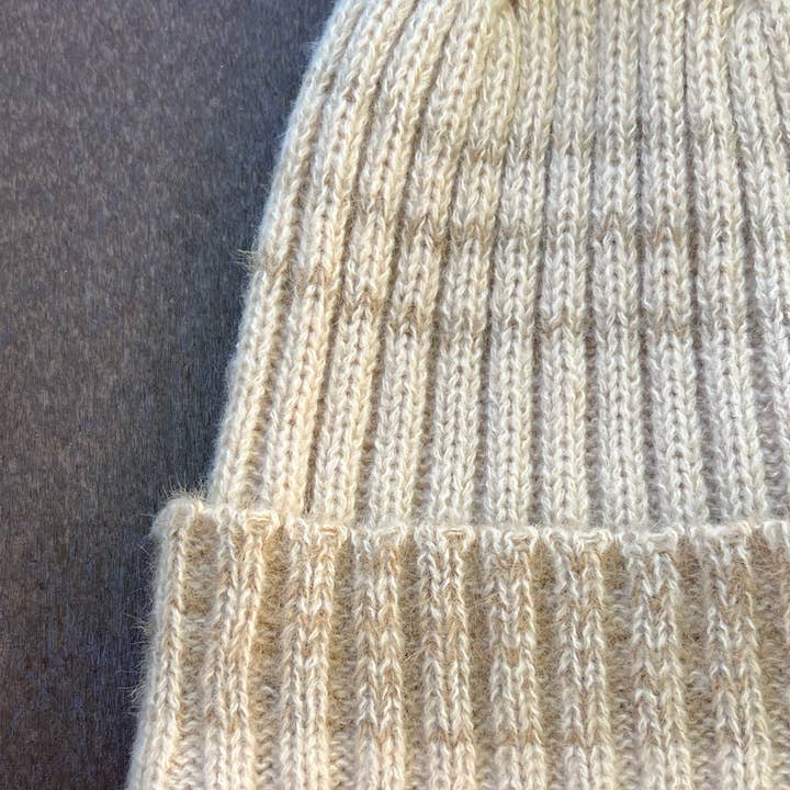 Justin & Taylor - Wholesale Beanie – Women's - Level Up | Striped Beanie with Fluffy Pom19