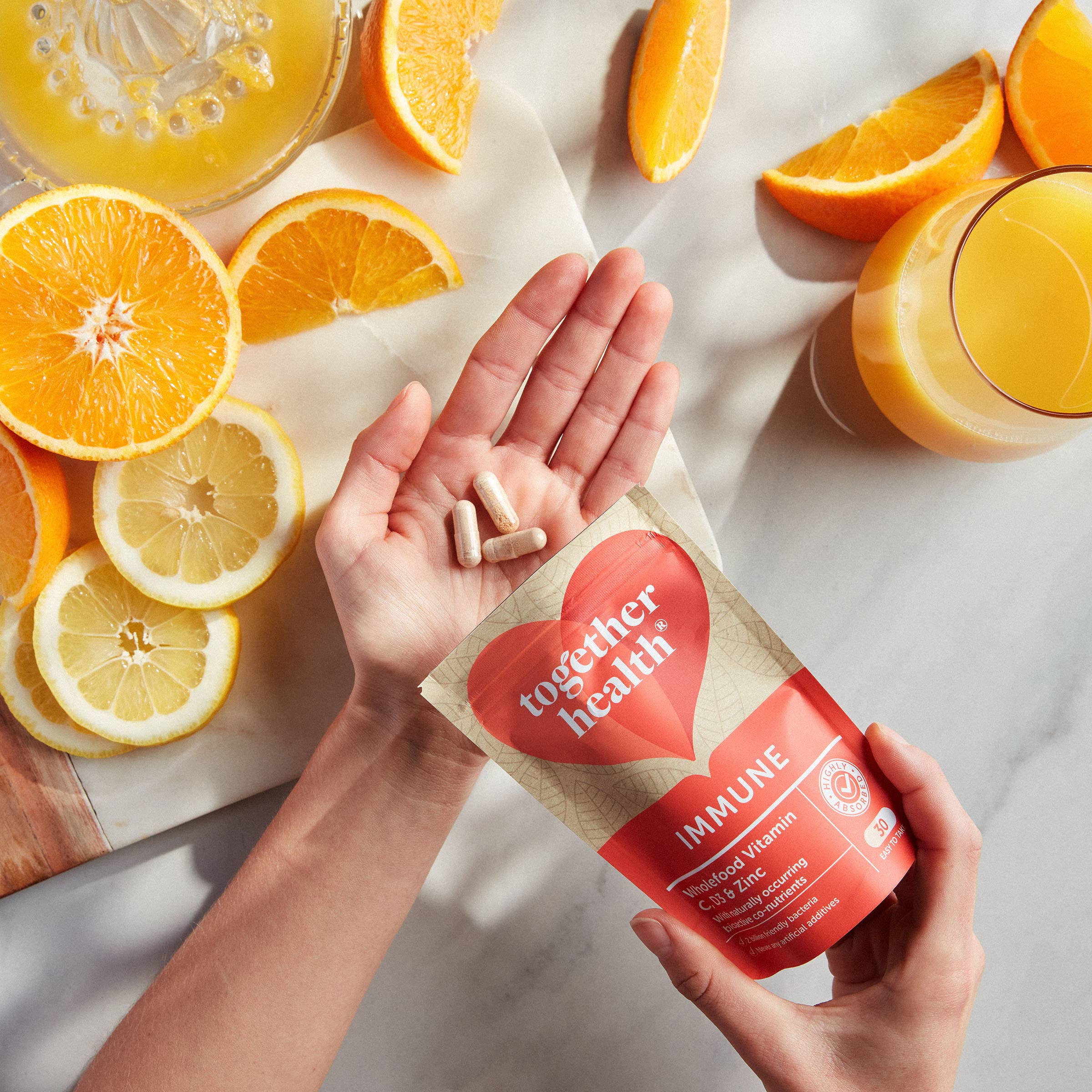 Together Health – wholesale Oral supplement/vitamin – Immune – Vitamins for Immune System – 30 Capsules5