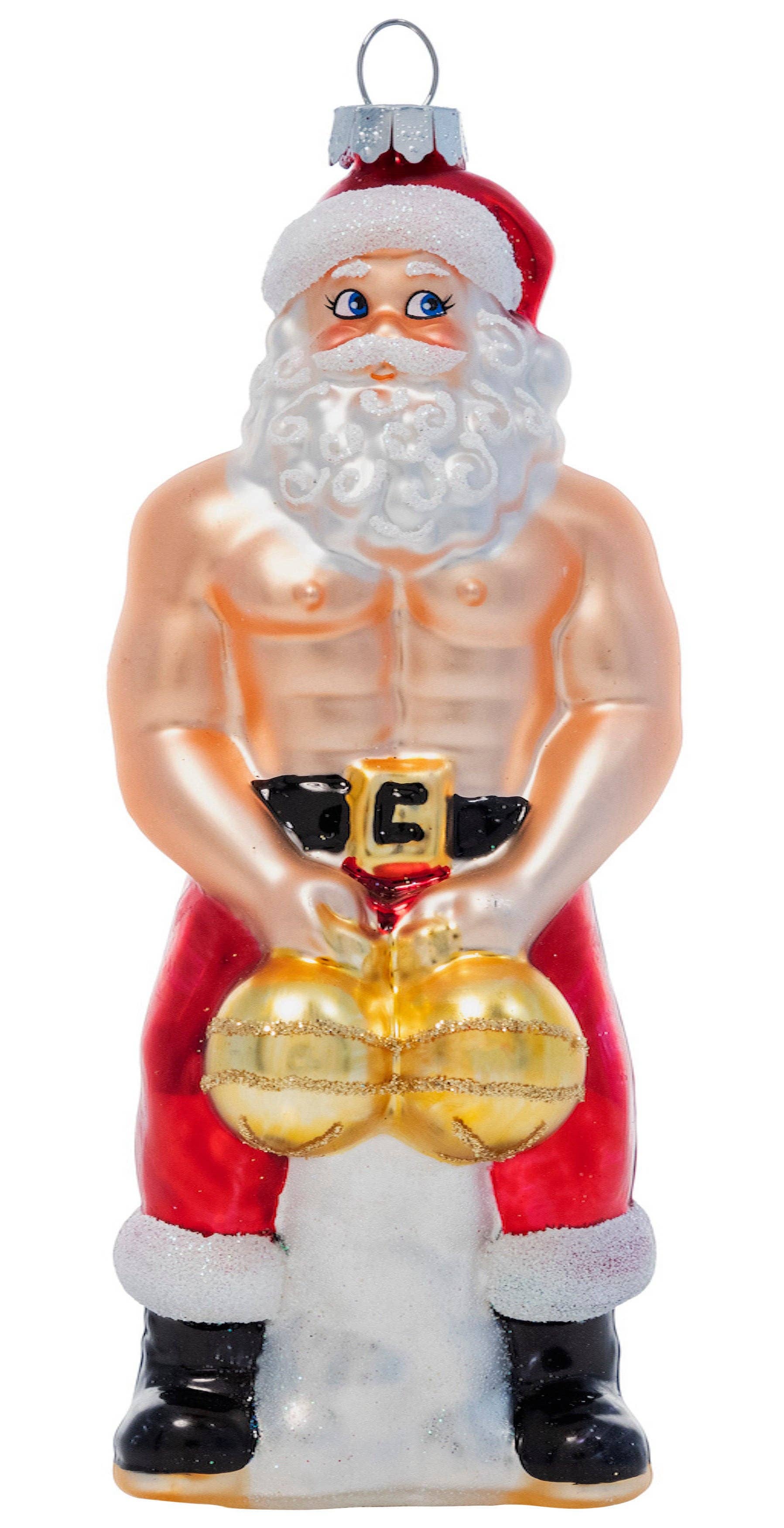 Cheeky Ornaments - Wholesale Ornament - Big Balls Claus