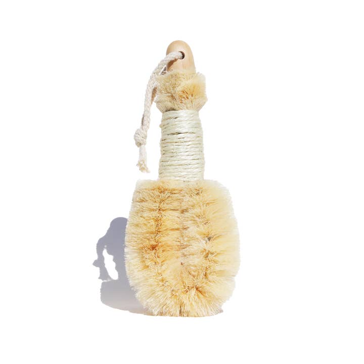 URB APOTHECARY - Wholesale Body Brush - DRY BRUSH NATURAL SISAL FIBERS FOR EXFOLIATION & LYMPH