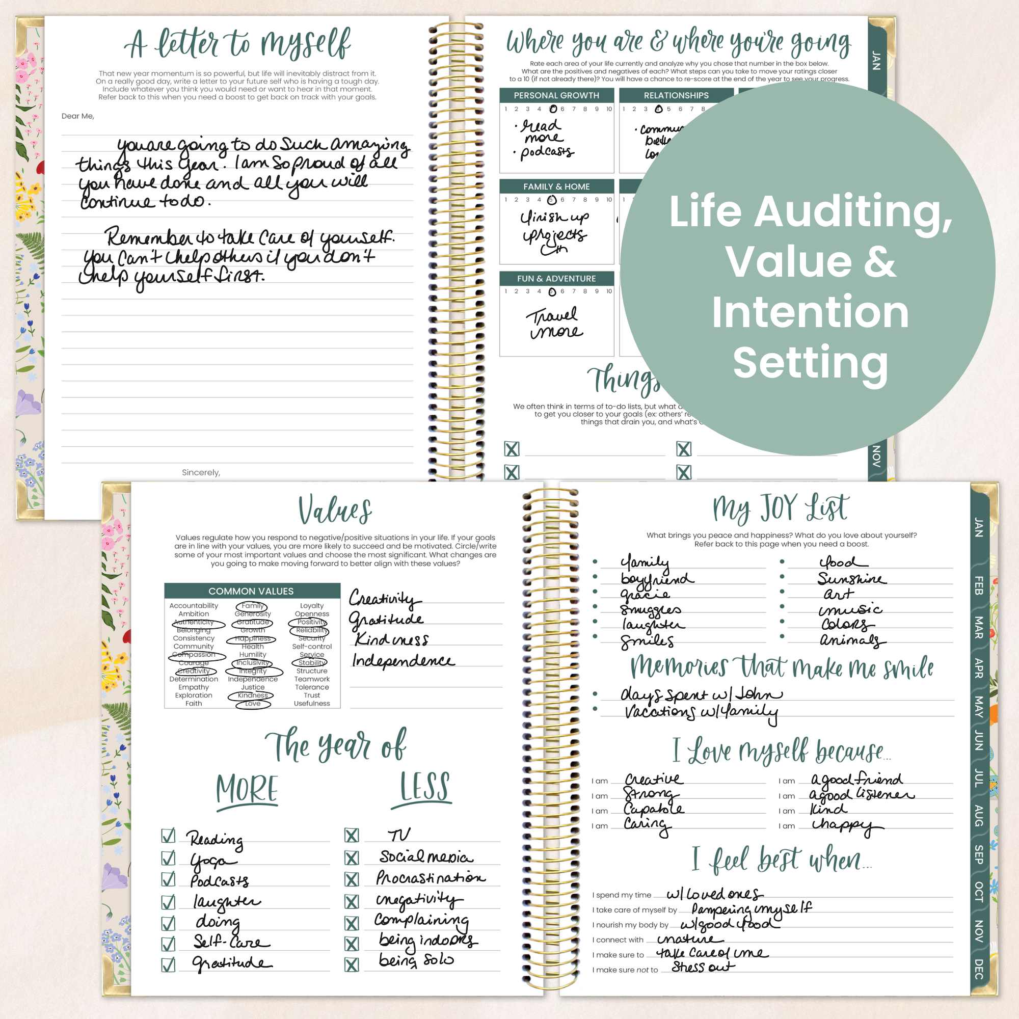 bloom daily planners - Wholesale Planner - 2026 Vision Planner - 7.5"x9" size22