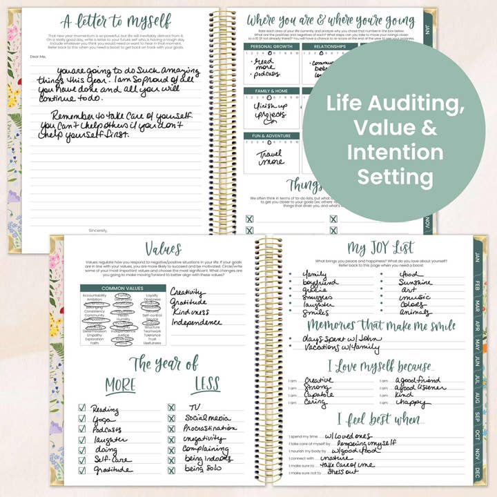 bloom daily planners - Wholesale Planner - 2026 Vision Planner - 7.5"x9" size22