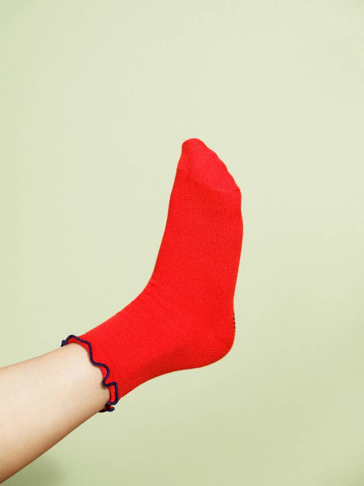 HANSEL FROM BASEL - Wholesale Socks – Unisex - Thermal Ruffle Sporty Grip Crew3