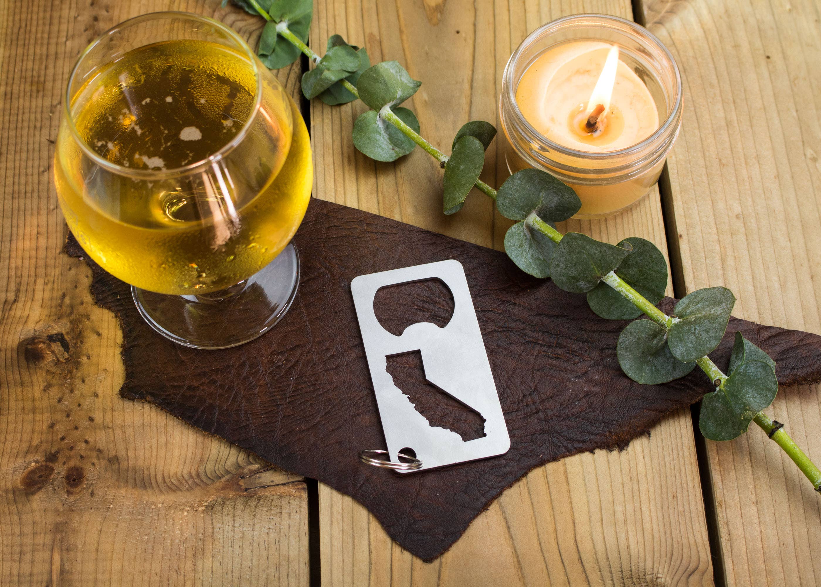 Iron Maid Art - Wholesale Bottle/Wine Opener - California State Stainless Steel Beer Bottle Opener Gift Bar