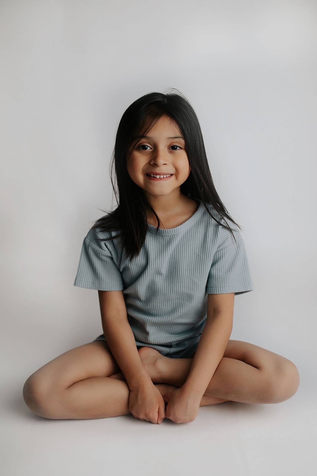 Three Little Tots – wholesale Top & short set – Kids – Santorini Summer Waffle Toddler Top & Bottom Set12