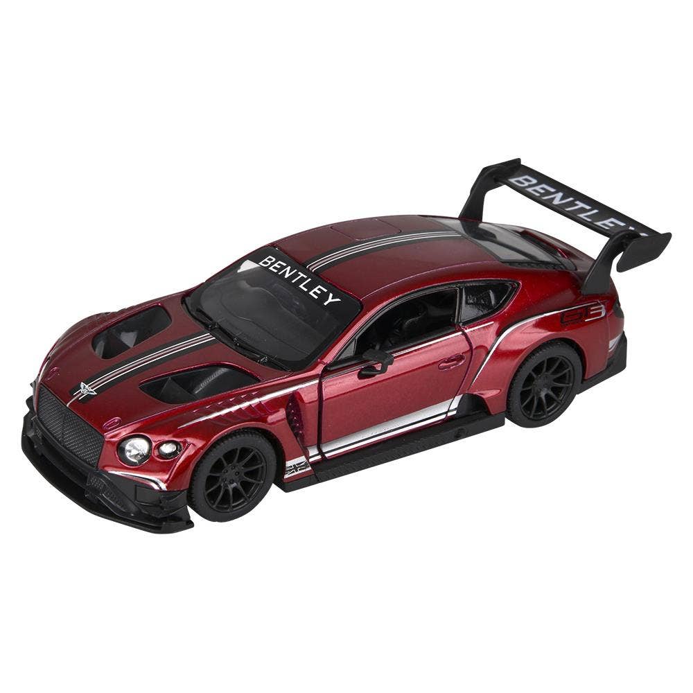 The Toy Network - Wholesale Toy Car/Truck - Kids - 5" Diecast Pull Back Bentley Continental GT3   12/Disp2