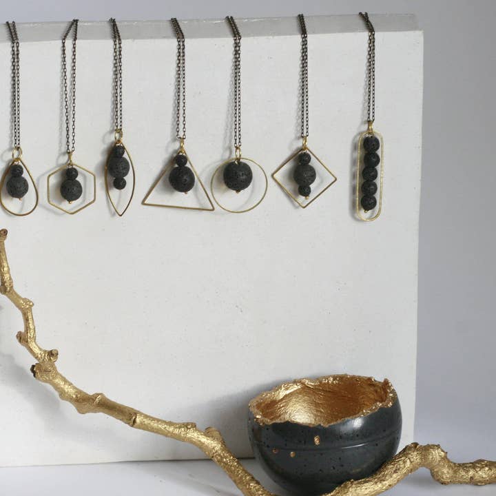 Kaiko Studio - Wholesale Aromatherapy Necklace - Aromatherapy Necklace | Essential Oil Diffuser Necklace