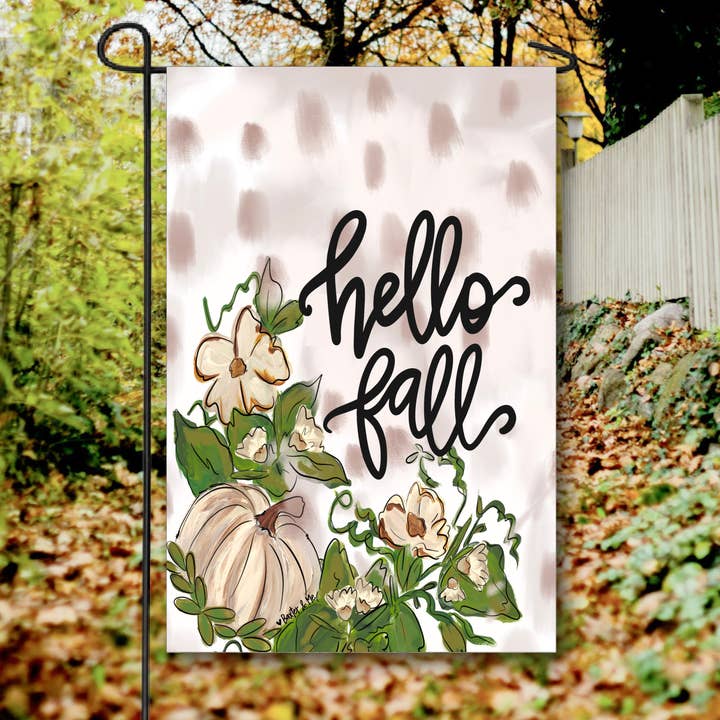 Cottonwood Fall Garden Flag for wholesale by Baxter & Me