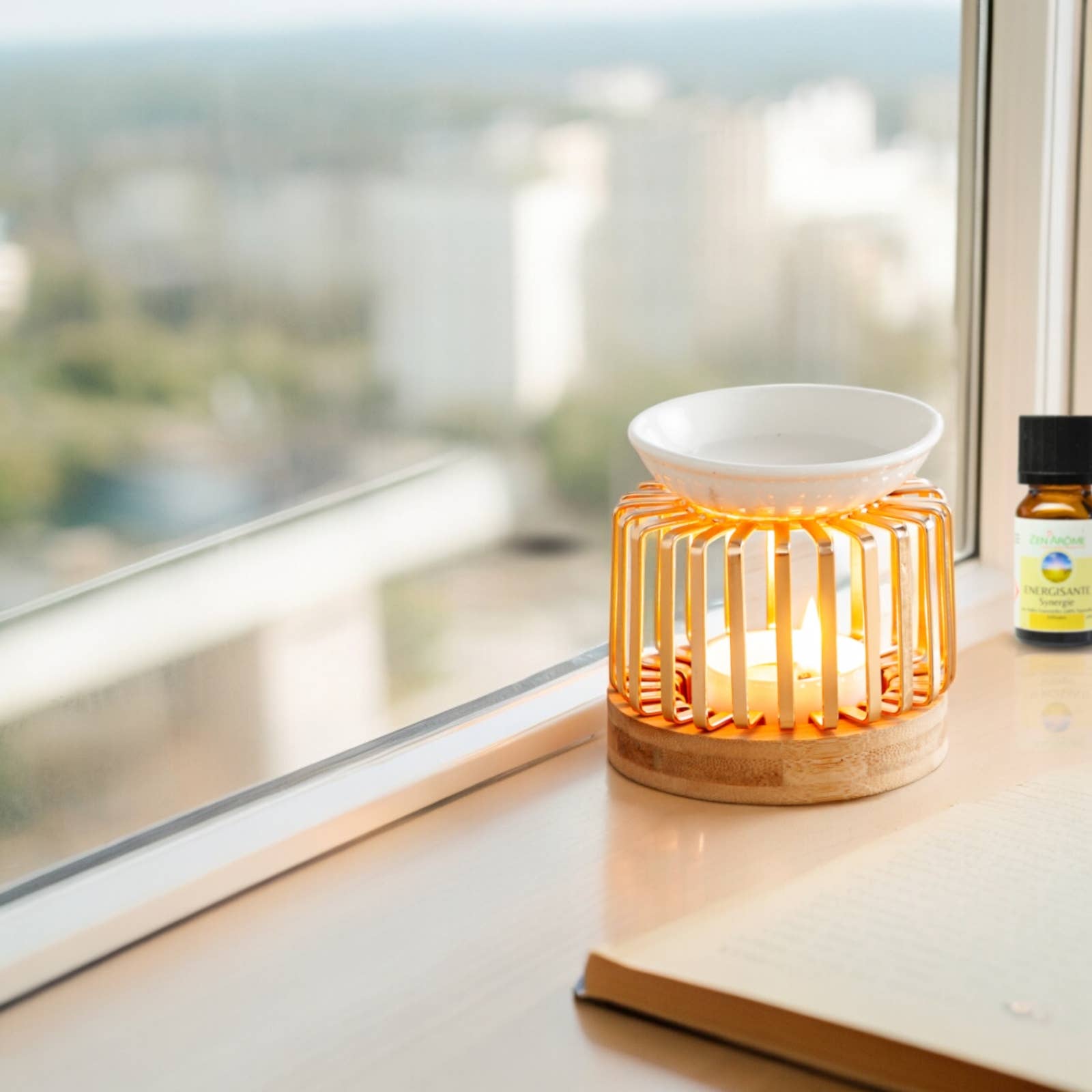 Zen'Arôme – Engroshandel Lyseholder – Moderne duftbrænder i metal, keramik og bambus Aero7