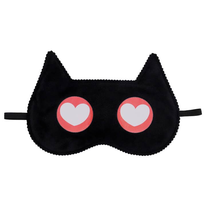 ASSORTED Kitty Cat Microfleece Sleep Eye Mask Blindfold for wholesale on Faire7