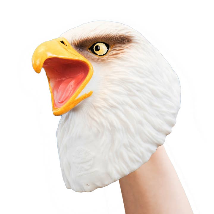 Wild Thingz Hand Puppet - White Eagle for wholesale by KidAntics