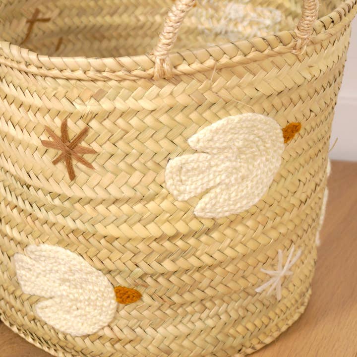 Bohome Living - Wholesale Basket - Palm leaf basket - POETIC1