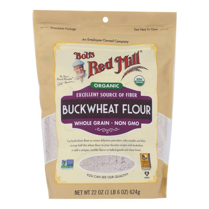 Everyday Supply Co - Wholesale Flour - Bob's Red Mill - Flour Buckwheat - Case Of 4 - 22 Oz